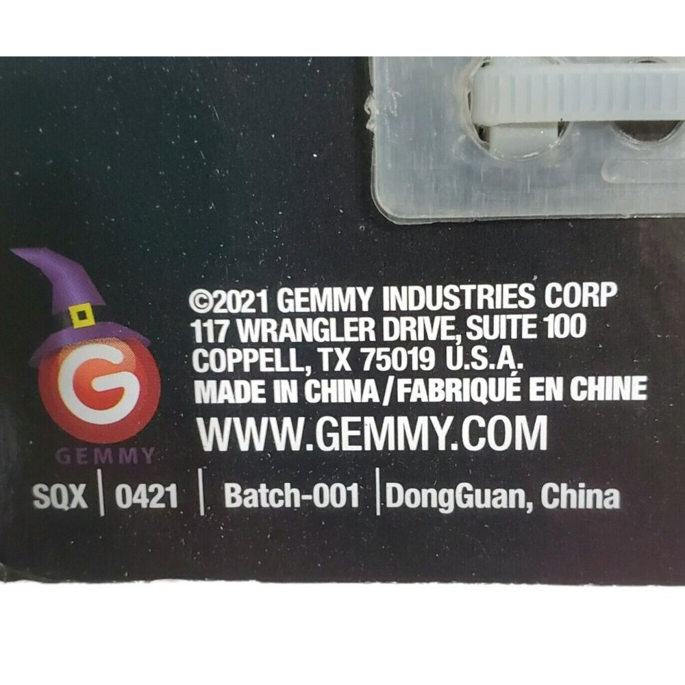 New Halloween Eyeball Doorbell Animated Creepy Coffin Hand Sound Lights Up Gemmy - Picture 9 of 11